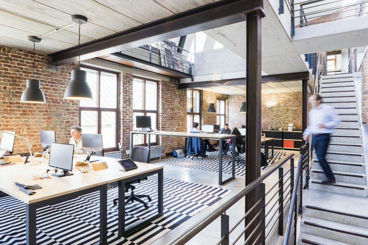 A modern office interior
